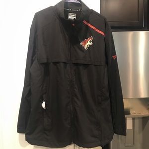 Arizona coyotes windbreaker jacket